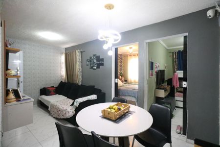 Sala de apartamento à venda com 3 quartos, 42m² em Eldorado, Diadema