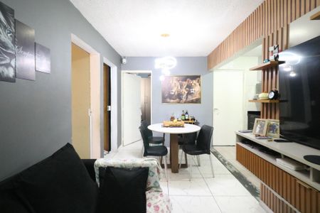 Sala de apartamento à venda com 3 quartos, 42m² em Eldorado, Diadema