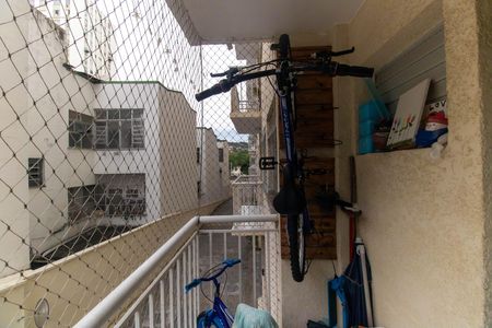 Varanda da Sala de apartamento à venda com 3 quartos, 68m² em Fonseca, Niterói