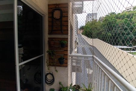 Varanda da Sala de apartamento à venda com 3 quartos, 68m² em Fonseca, Niterói