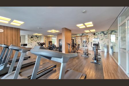 Apartamento à venda com 100m², 3 quartos e 2 vagas Apartamento à venda com 100m², 3 quartos e 2 vagasAcademia