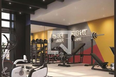 Apartamento para alugar com 45m², 1 quarto e 1 vagaÁrea comum - Academia