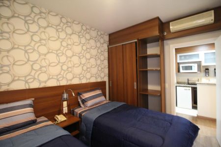 Studio para alugar com 53m², 1 quarto e 1 vagaQuarto