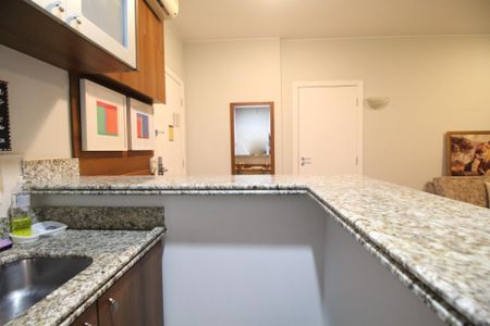 Cozinha de kitnet/studio para alugar com 1 quarto, 53m² em Santa Paula, São Caetano do Sul