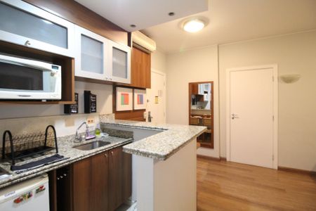 Cozinha de kitnet/studio para alugar com 1 quarto, 53m² em Santa Paula, São Caetano do Sul