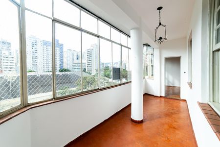 Varanda de apartamento para alugar com 3 quartos, 130m² em Centro, Belo Horizonte