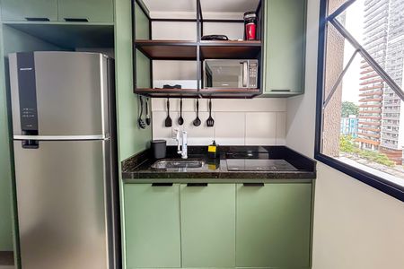 Apartamento para alugar com 27m², 1 quarto e sem vaga