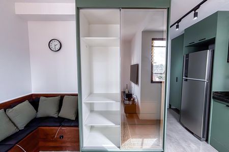 Apartamento para alugar com 27m², 1 quarto e sem vaga