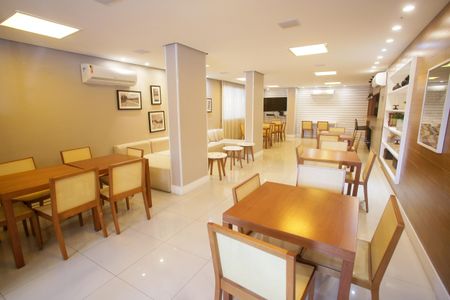 Apartamento à venda com 74m², 2 quartos e 1 vagaÁrea comum - Salão de festas