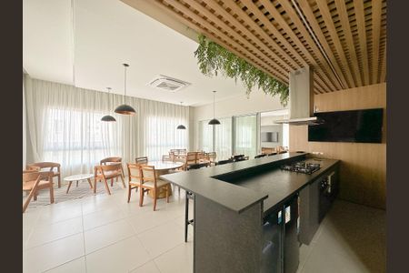 Apartamento para alugar com 53m², 2 quartos e 1 vagaÁrea comum - Salão de festas
