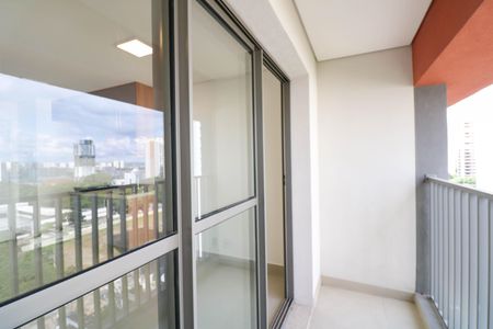 Varanda de kitnet/studio à venda com 1 quarto, 25m² em Santo Amaro, São Paulo