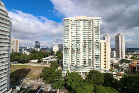 Varanda de kitnet/studio à venda com 1 quarto, 25m² em Santo Amaro, São Paulo