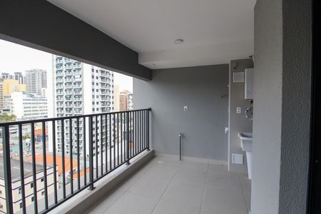 Varanda da Sala de apartamento para alugar com 2 quartos, 58m² em Caxingui, São Paulo