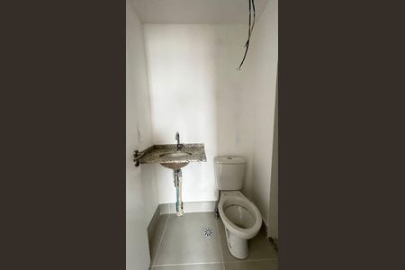 Banheiro social de apartamento para alugar com 1 quarto, 35m² em Ipiranga, São Paulo