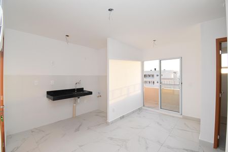 Sala/Cozinha de apartamento para alugar com 2 quartos, 48m² em Bairro Alto, Curitiba