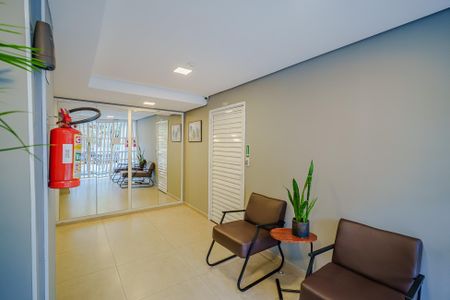 Studio para alugar com 29m², 1 quarto e sem vaga Studio para alugar com 29m², 1 quarto e sem vagaHall de entrada