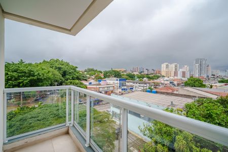 Varanda de kitnet/studio para alugar com 1 quarto, 29m² em Vila Sonia, São Paulo