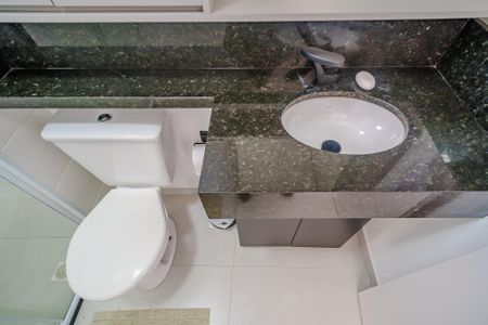 Studio para alugar com 29m², 1 quarto e sem vaga Studio para alugar com 29m², 1 quarto e sem vagaBanheiro