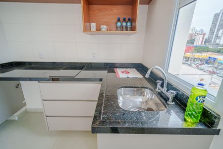 Studio para alugar com 29m², 1 quarto e sem vaga Studio para alugar com 29m², 1 quarto e sem vagaCozinha