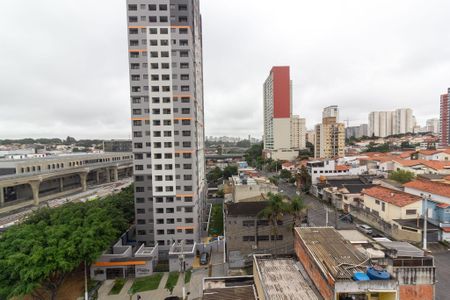 Vista Varanda Sala de Estar de apartamento à venda com 2 quartos, 96m² em Jardim Aeroporto, São Paulo