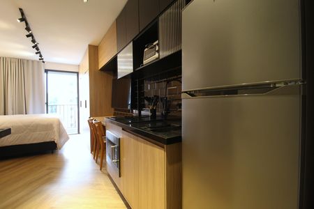 Studio para alugar com 25m², 1 quarto e sem vagaCozinha
