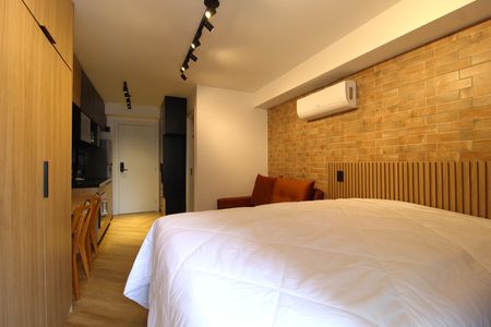 Studio para alugar com 25m², 1 quarto e sem vagaSala/Quarto