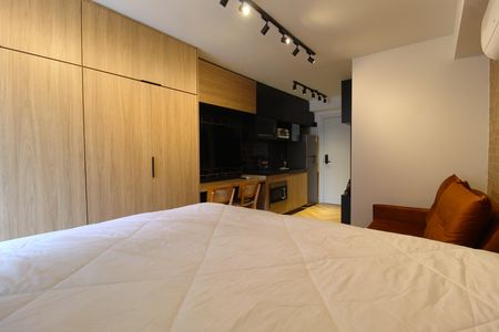 Studio para alugar com 25m², 1 quarto e sem vagaSala/Quarto