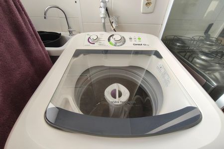 Área de Serviço de apartamento à venda com 2 quartos, 47m² em Bairro Parque das Cachoeiras, Campinas