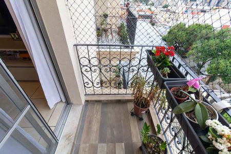 Varanda de apartamento à venda com 3 quartos, 70m² em Vila Gomes Cardim, São Paulo