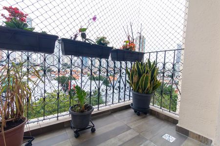 Varanda de apartamento à venda com 3 quartos, 70m² em Vila Gomes Cardim, São Paulo