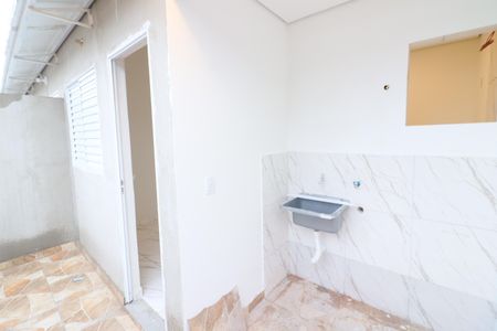 Área de Serviço de kitnet/studio para alugar com 1 quarto, 24m² em Rochdale, Osasco
