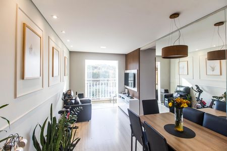 Sala  de apartamento à venda com 2 quartos, 55m² em Parque Viana, Barueri