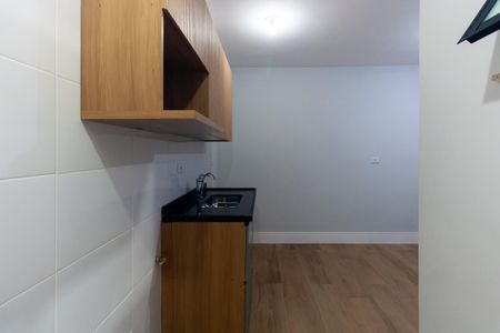 Cozinha de apartamento para alugar com 1 quarto, 30m² em Vila Lucia, São Paulo