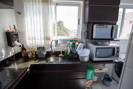 Cozinha de apartamento para alugar com 2 quartos, 40m² em Santo Antônio, São José dos Pinhais