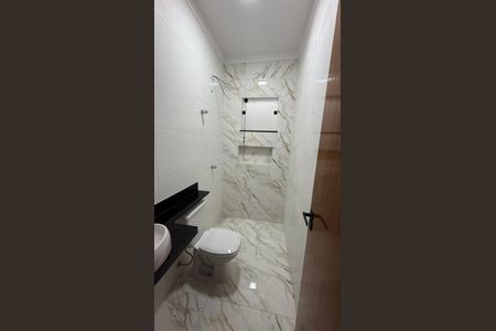 Banheiro de casa à venda com 2 quartos, 88m² em Vila Curuçá, Santo André