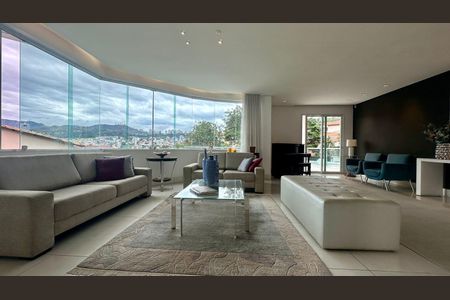 Sala  de casa à venda com 5 quartos, 438m² em São Bento, Belo Horizonte