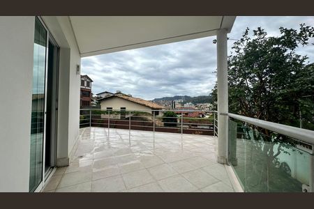 Varanda  de casa à venda com 5 quartos, 438m² em São Bento, Belo Horizonte