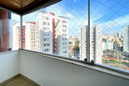 Varanda da Sala de apartamento à venda com 2 quartos, 90m² em Grajaú, Belo Horizonte