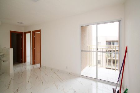 Sala de apartamento para alugar com 2 quartos, 47m² em Granja Viana, Cotia