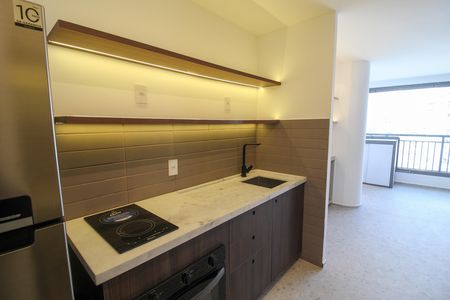 Apartamento para alugar com 35m², 1 quarto e sem vaga Apartamento para alugar com 35m², 1 quarto e sem vagaCozinha e Área de Serviço