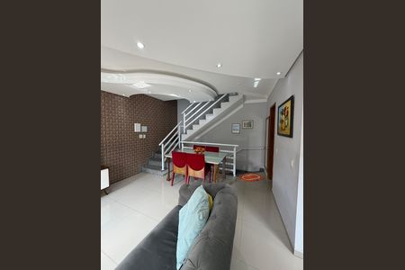 Sala de casa à venda com 2 quartos, 126m² em Parque Marajoara, Santo André