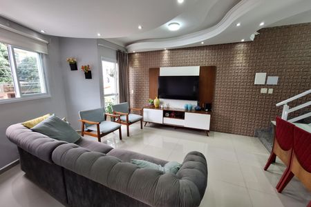 Sala de casa à venda com 2 quartos, 126m² em Parque Marajoara, Santo André