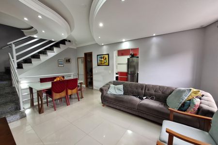 Sala  de casa à venda com 2 quartos, 126m² em Parque Marajoara, Santo André