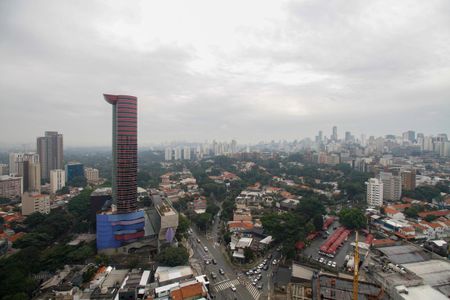 Vista da Varanda de apartamento à venda com 2 quartos, 67m² em Pinheiros, São Paulo