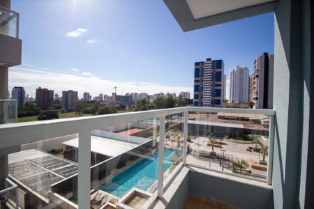 Varanda da Sala  de apartamento para alugar com 2 quartos, 54m² em Parque Campolim, Sorocaba