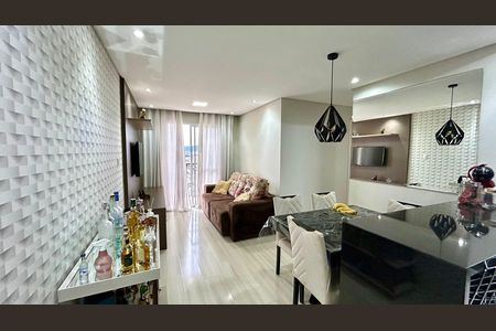 Sala de apartamento à venda com 2 quartos, 50m² em Vila Paulista, Guarulhos