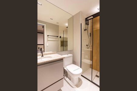 Apartamento para alugar com 25m², 1 quarto e sem vaga Apartamento para alugar com 25m², 1 quarto e sem vagaBanheiro