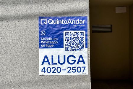 Apartamento para alugar com 39m², 2 quartos e sem vaga Apartamento para alugar com 39m², 2 quartos e sem vagaPlaca