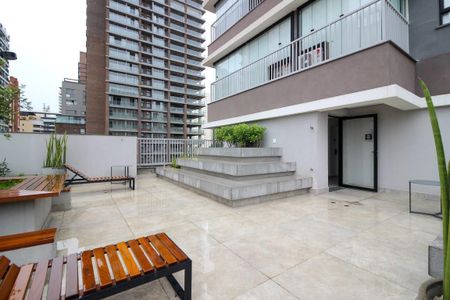 Studio para alugar com 26m², 1 quarto e sem vaga Studio para alugar com 26m², 1 quarto e sem vagaÁrea comum - Terraço
