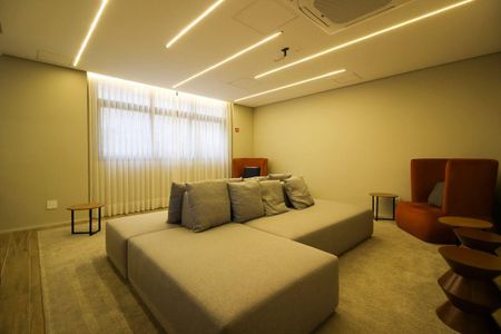 Studio para alugar com 26m², 1 quarto e sem vaga Studio para alugar com 26m², 1 quarto e sem vagaÁrea comum - Salão de festas